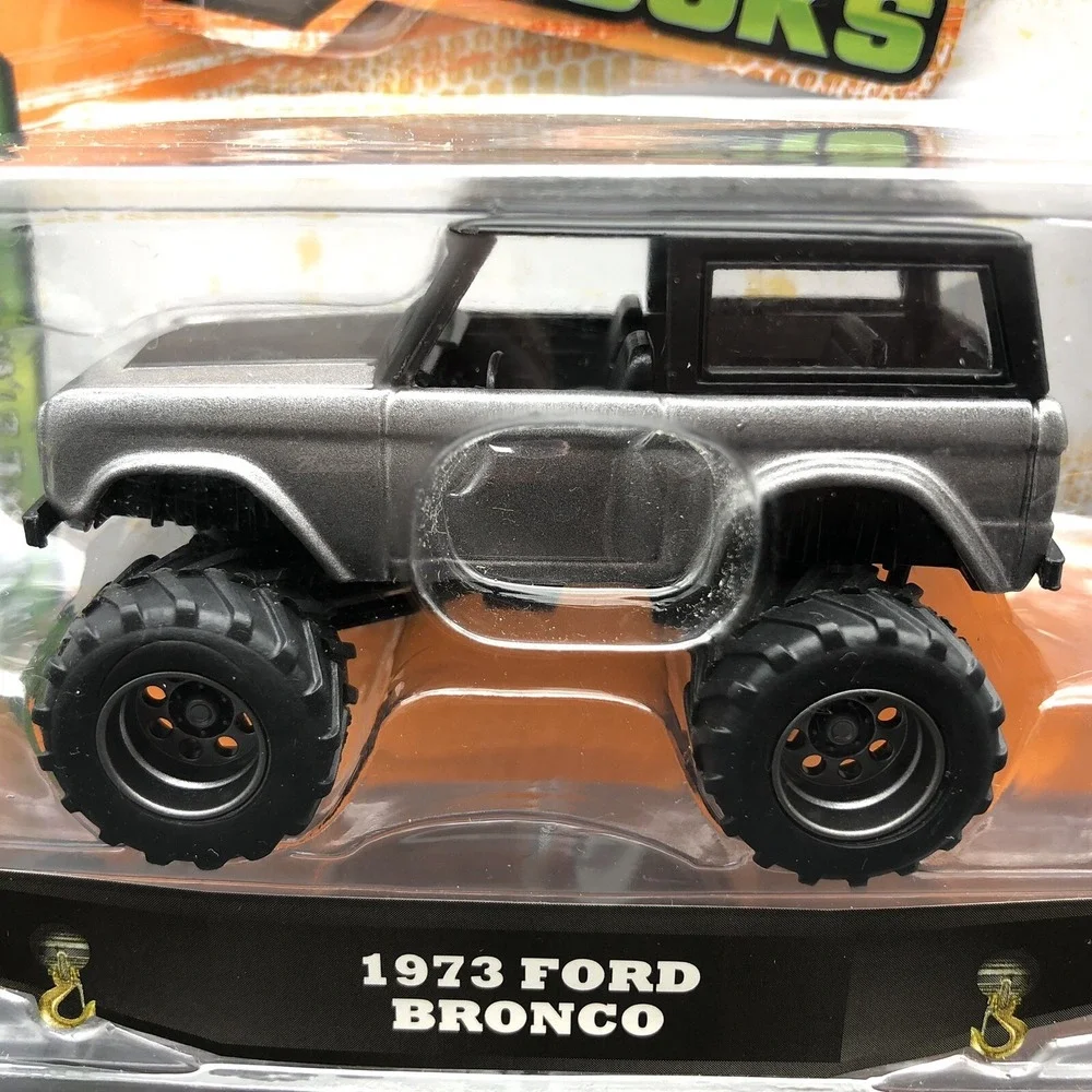 Jada Just Trucks '73 1973 Ford‎ Bronco Silver Diecast 1/64 Scale